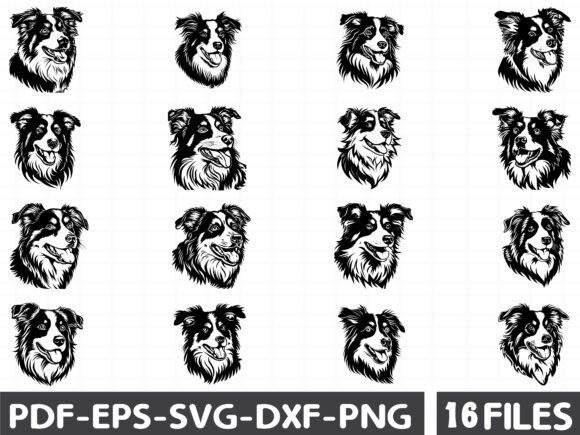 Australian Shepherd Dog Silhouette: Graphics & Illustrations Review