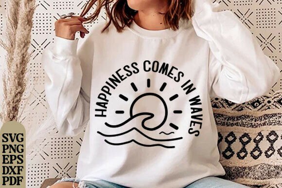 Happiness Comes in Waves SVG Review