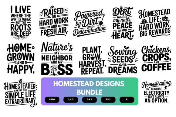 Homestead SVG Bundle: Graphics and T-Shirt Designs Review