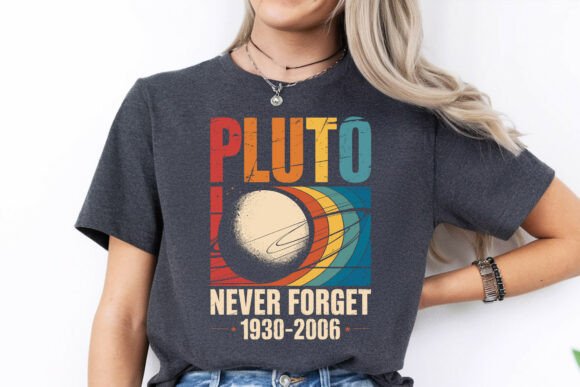 Pluto Never Forget 1936-2006 Shirt PNG: A Designer's Review
