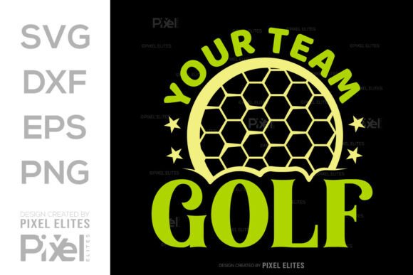 Your Team Golf SVG Cut File Quote Design Review